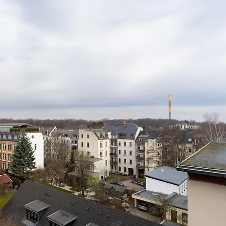 Schlossberg-Domizil Mit Weitblick - Arbeitsplatz, Balkon, Netflix, Badewanne & Yogamatte Chemnitz Exterior photo