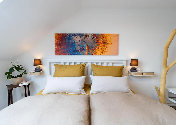 Schlossberg-Domizil Mit Weitblick - Arbeitsplatz, Balkon, Netflix, Badewanne & Yogamatte